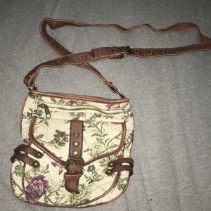 Forever 21 Floral Crossbody purse